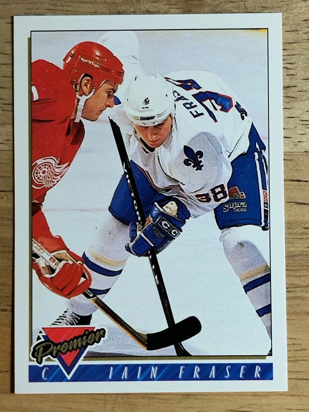 1993-94 Topps Premier #525 Iain Fraser RC