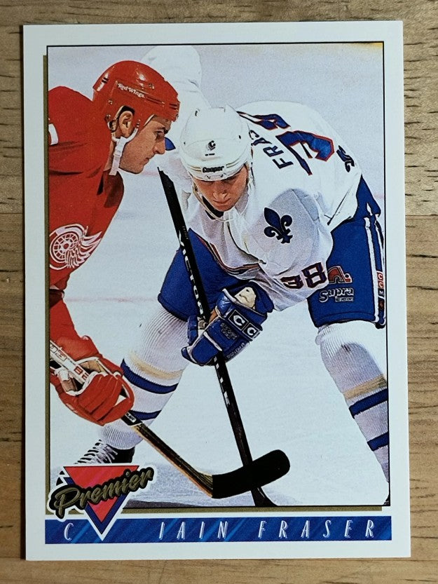 1993-94 Topps Premier #525 Iain Fraser RC