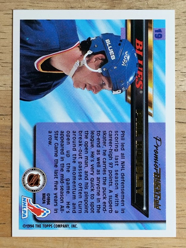 1993-94 Topps Premier Black Gold #19 Phil Housley