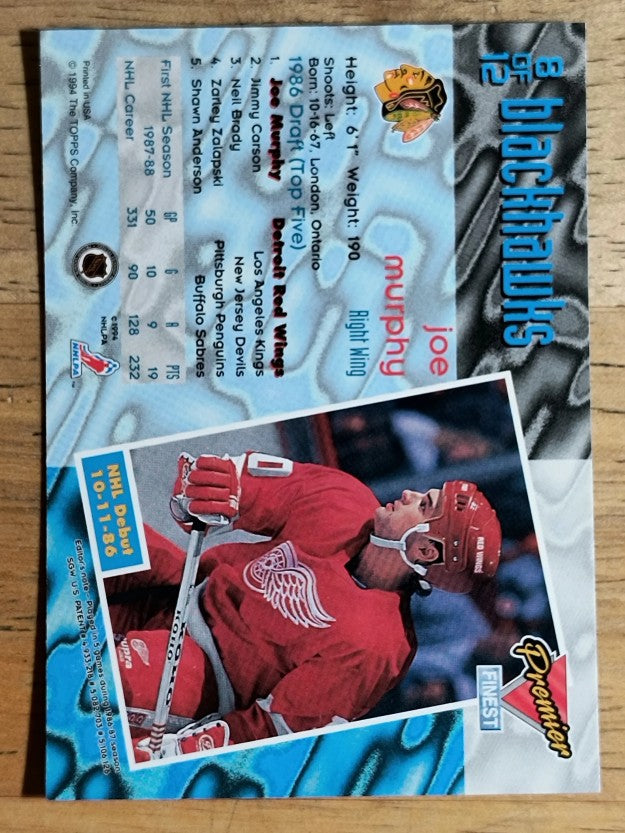 1993-94 Topps Premier Finest #8 Joe Murphy