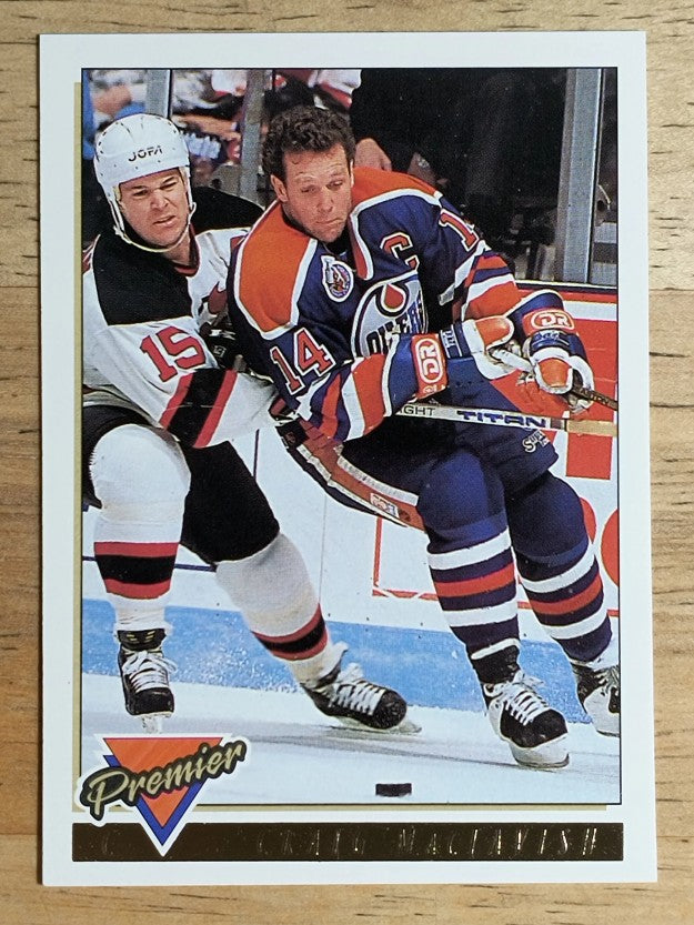 1993-94 Topps Premier Gold #23 Craig MacTavish
