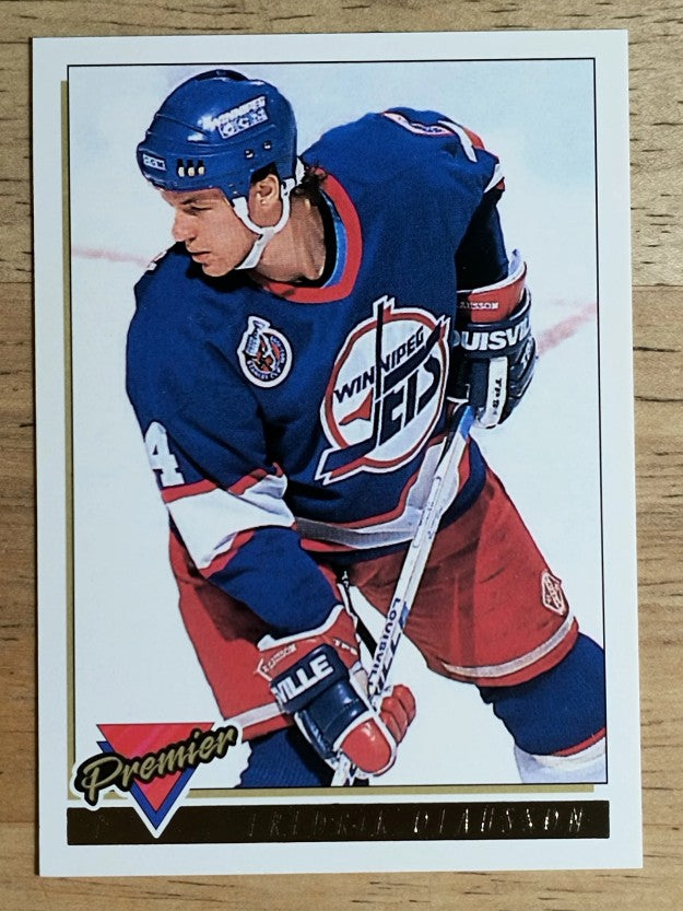1993-94 Topps Premier Gold #63 Fredrik Olausson