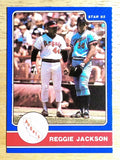 1985 Star Reggie Jackson Puzzle #NNO Reggie Jackson Card 12
