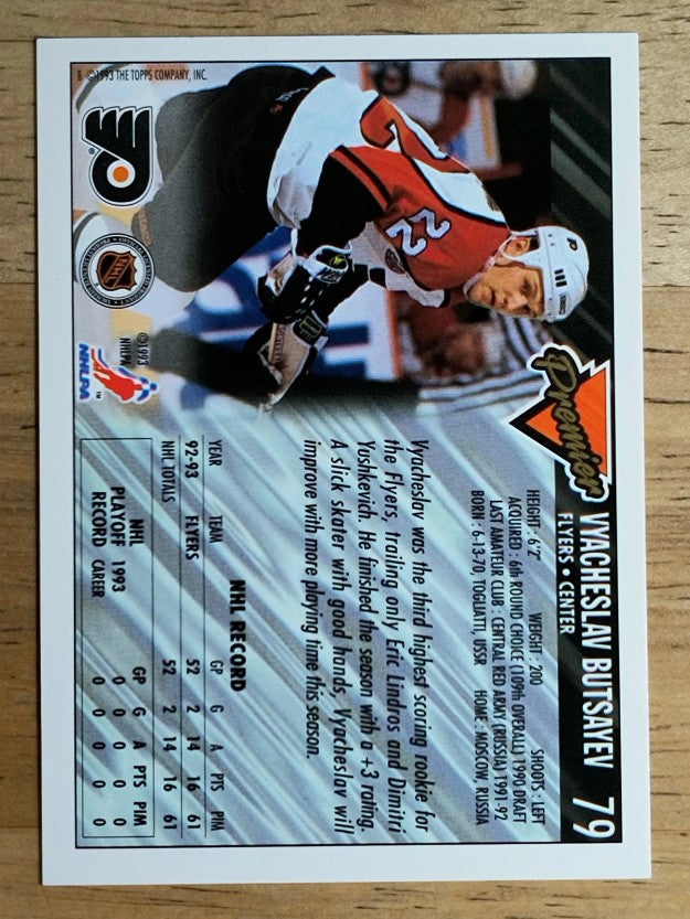 1993-94 Topps Premier Gold #79 Viacheslav Butsayev
