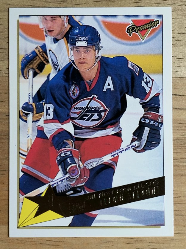 1993-94 Topps Premier Gold #92 Teemu Selanne AS