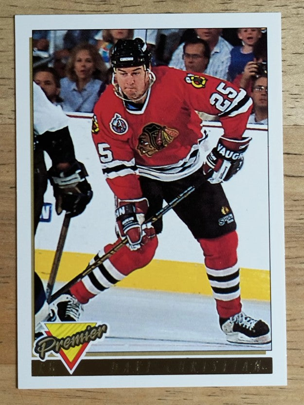 1993-94 Topps Premier Gold #118 Dave Christian