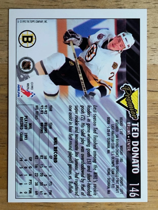 1993-94 Topps Premier Gold #146 Ted Donato