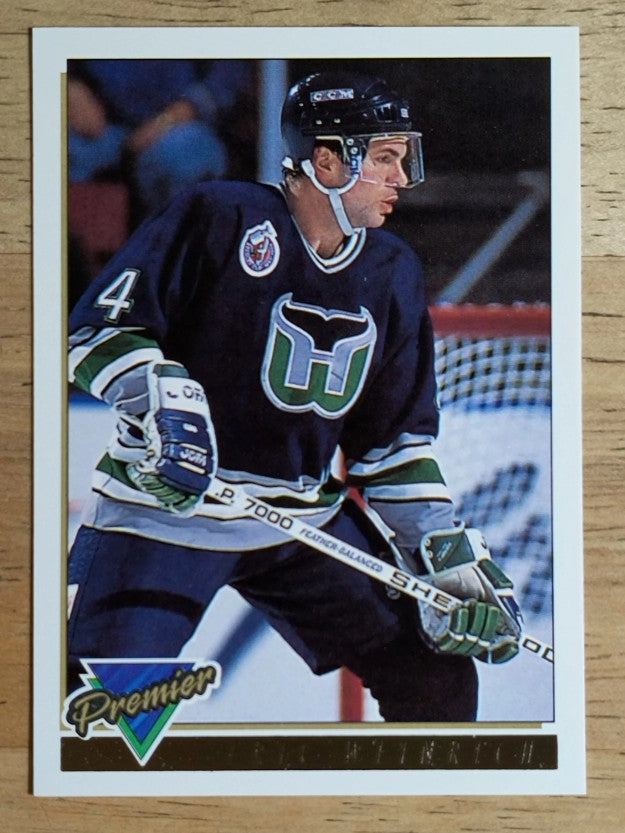 1993-94 Topps Premier Gold #195 Eric Weinrich