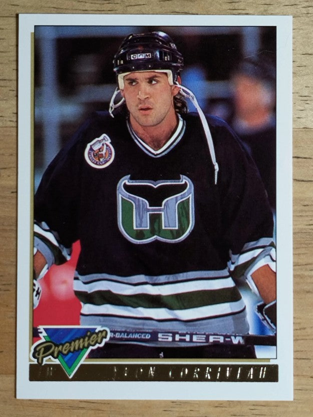 1993-94 Topps Premier Gold #208 Yvon Corriveau