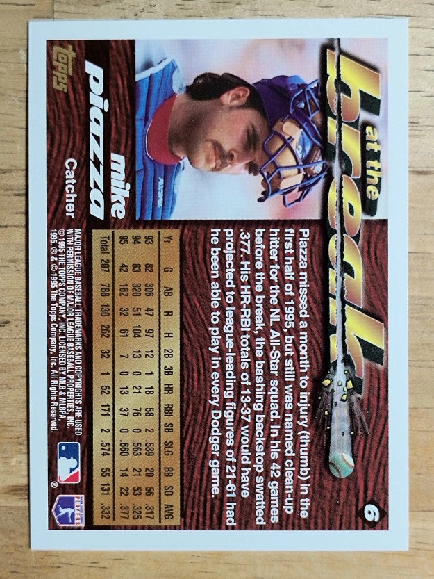 1995 Topps Traded #6T Mike Piazza AB