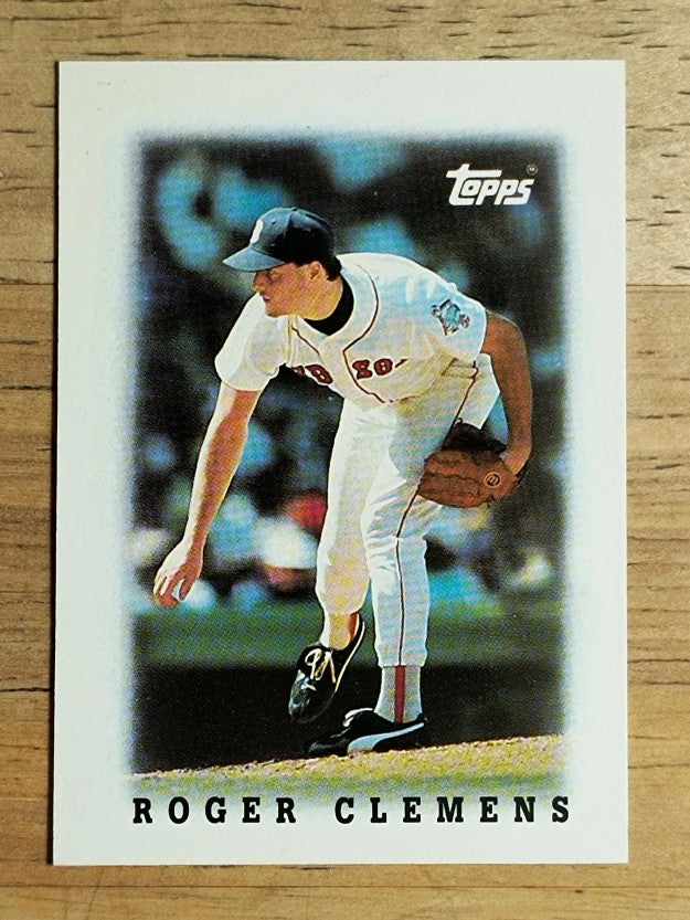 1988 Topps Mini Leaders #2 Roger Clemens
