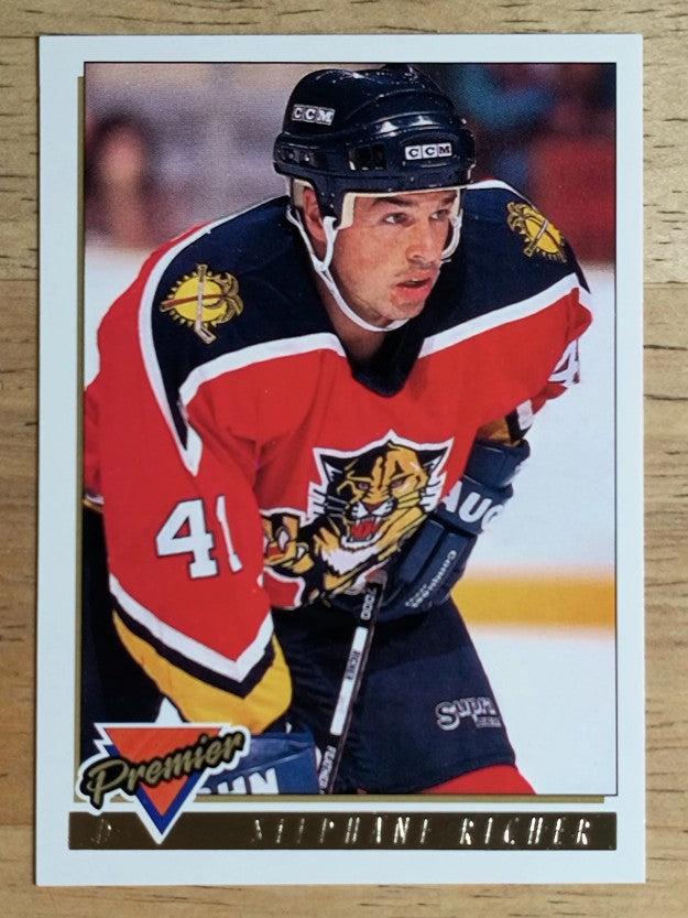 1993-94 Topps Premier Gold #327 Stephane Richer