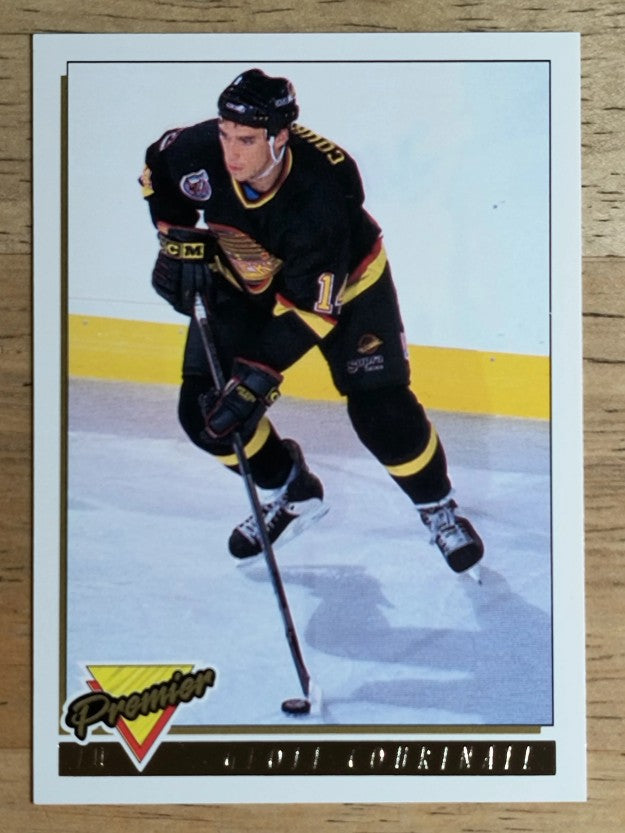 1993-94 Topps Premier Gold #337 Geoff Courtnall
