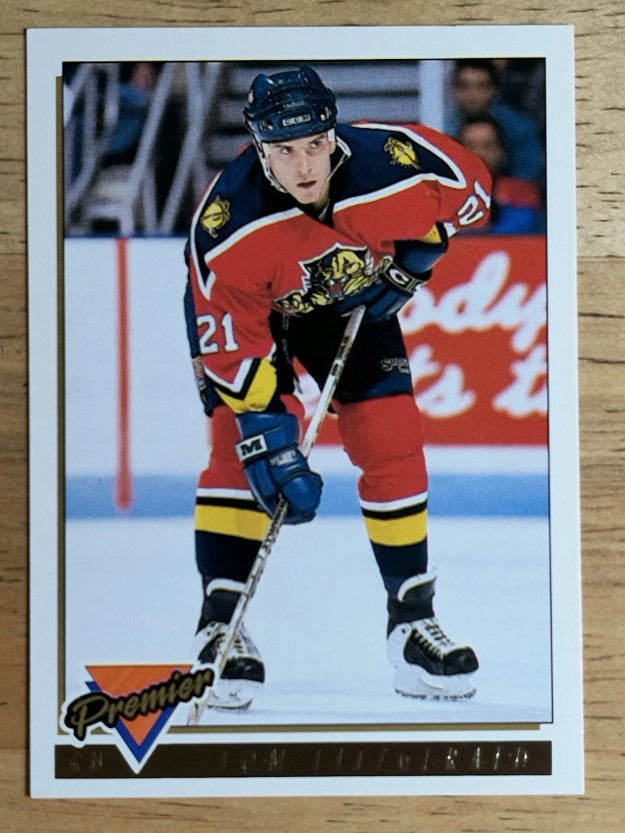 1993-94 Topps Premier Gold #338 Tom Fitzgerald