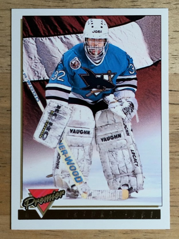 1993-94 Topps Premier Gold #442 Arturs Irbe LAT
