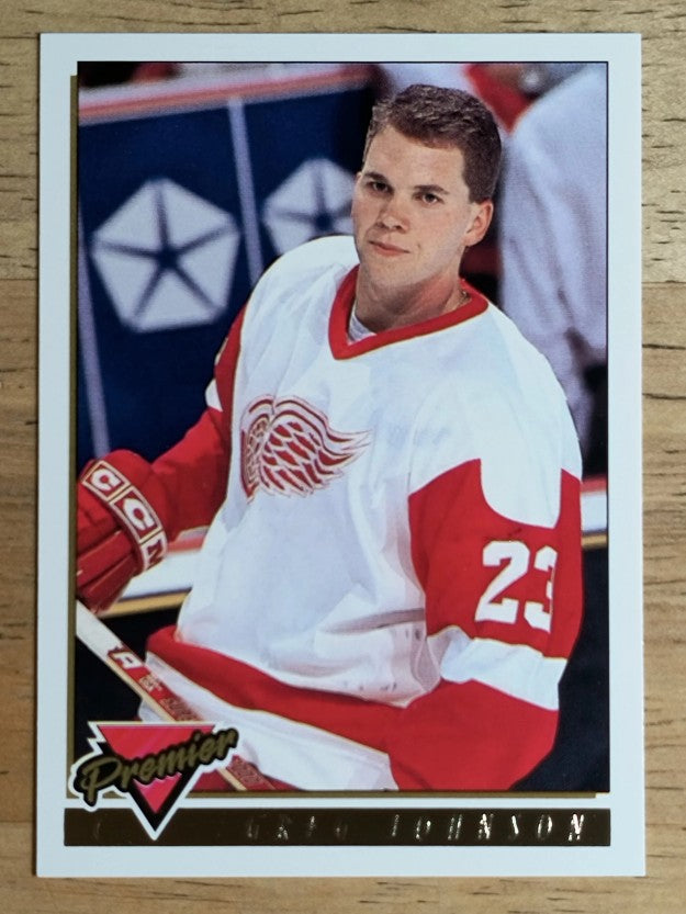 1993-94 Topps Premier Gold #457 Greg Johnson