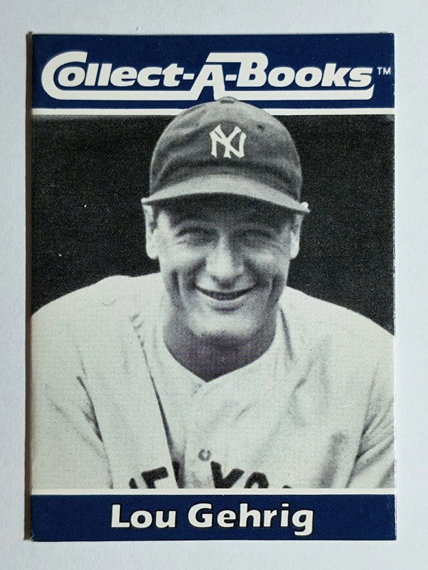 1990 Collect-A-Books #34 Lou Gehrig
