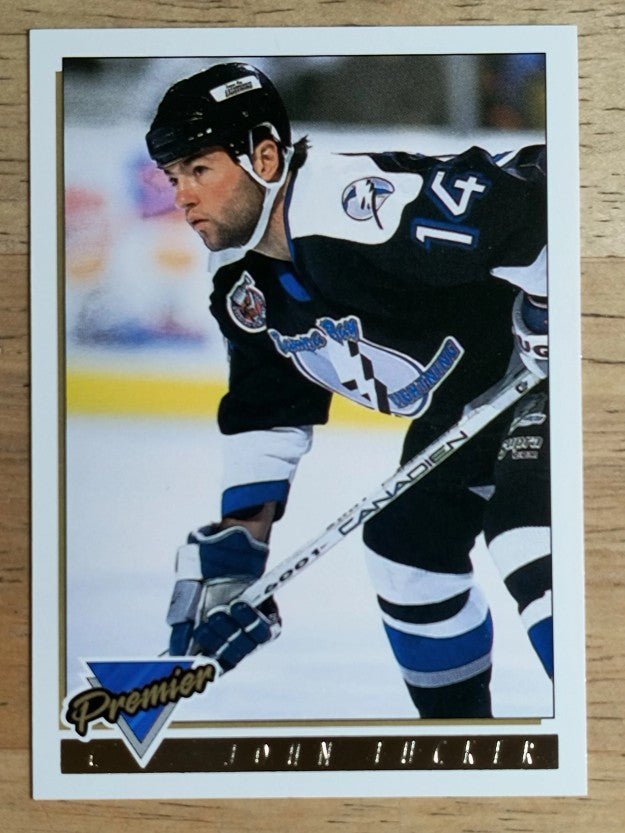1993-94 Topps Premier Gold #473 John Tucker