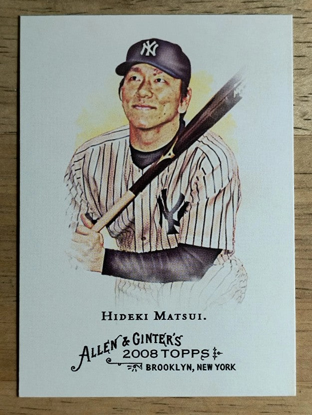2008 Topps Allen and Ginter #179 Hideki Matsui