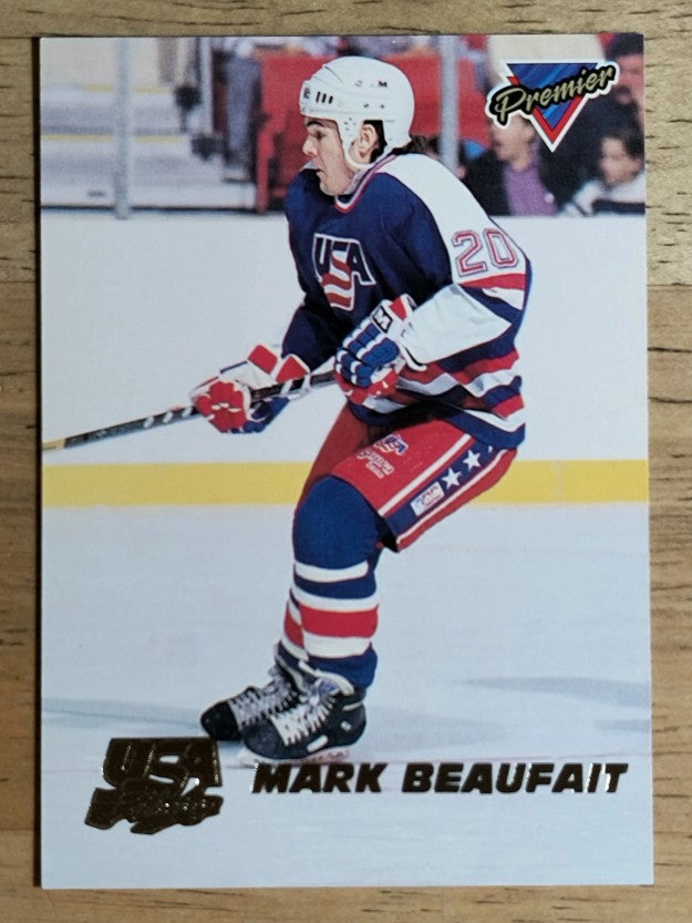 1993-94 Topps Premier Team USA #6 Mark Beaufait