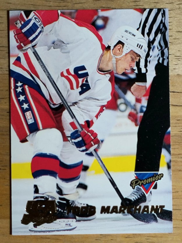 1993-94 Topps Premier Team USA #14 Todd Marchant