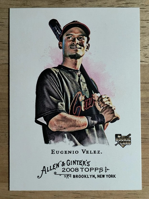 2008 Topps Allen and Ginter #142 Eugenio Velez RC