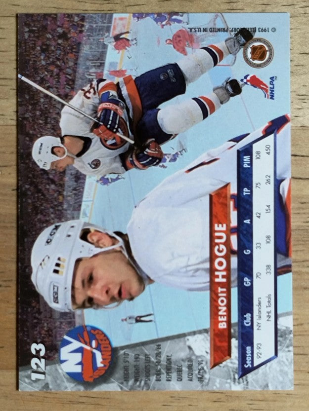 1993-94 Ultra #123 Benoit Hogue