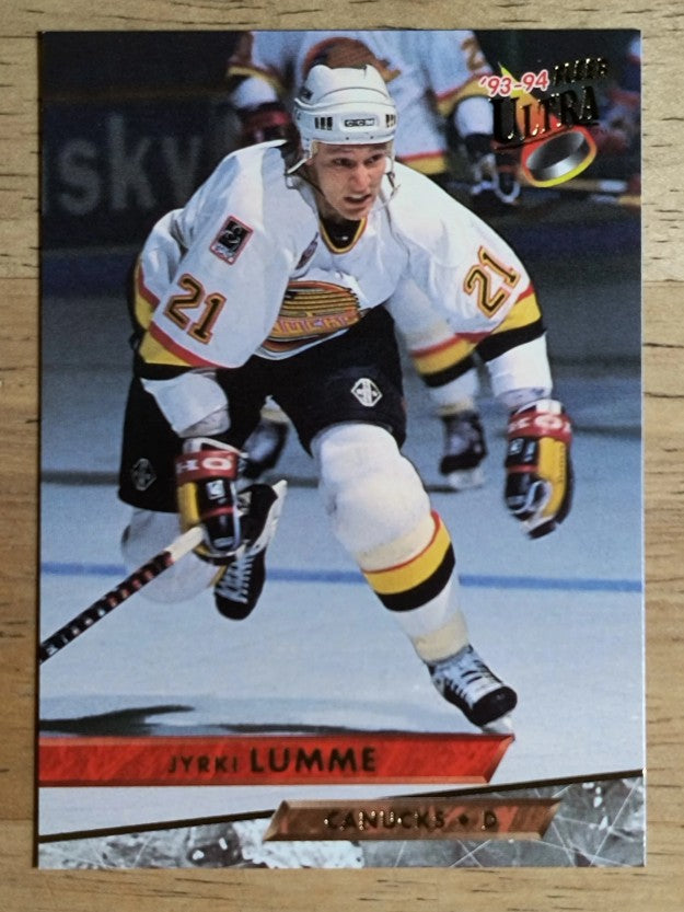 1993-94 Ultra #126 Jyrki Lumme