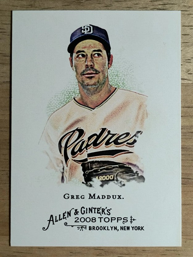 2008 Topps Allen and Ginter #124 Greg Maddux