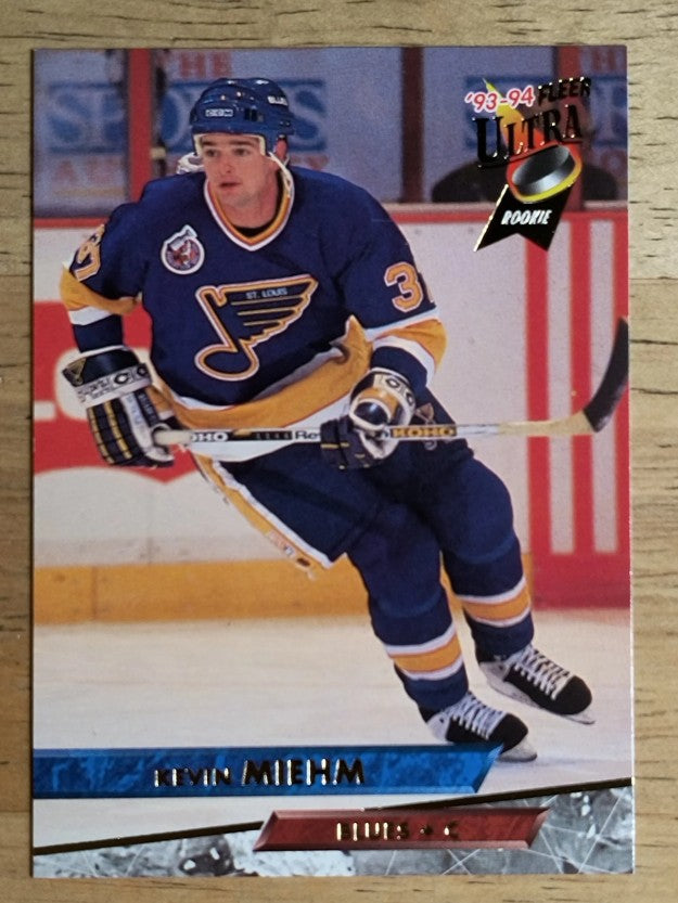 1993-94 Ultra #205 Kevin Miehm