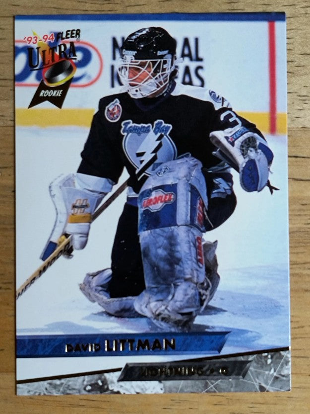 1993-94 Ultra #237 David Littman RC