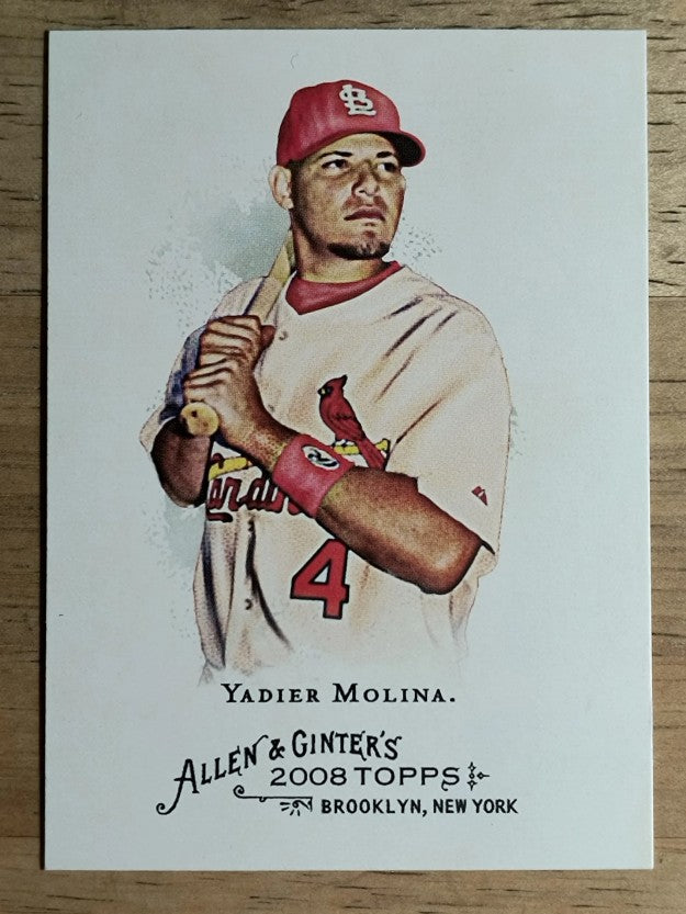 2008 Topps Allen and Ginter #263 Yadier Molina