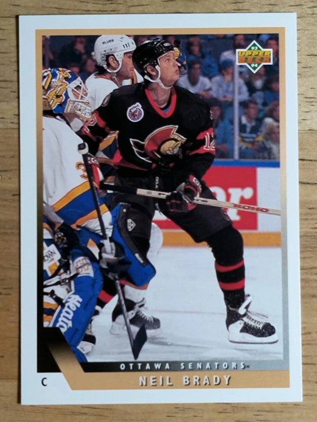 1993-94 Upper Deck #81 Neil Brady
