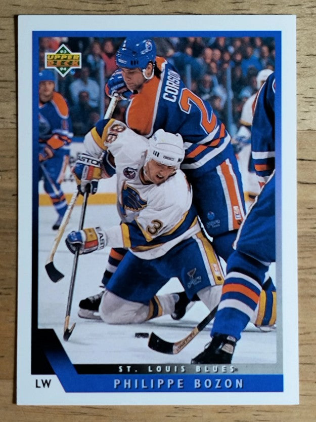 1993-94 Upper Deck #113 Philippe Bozon