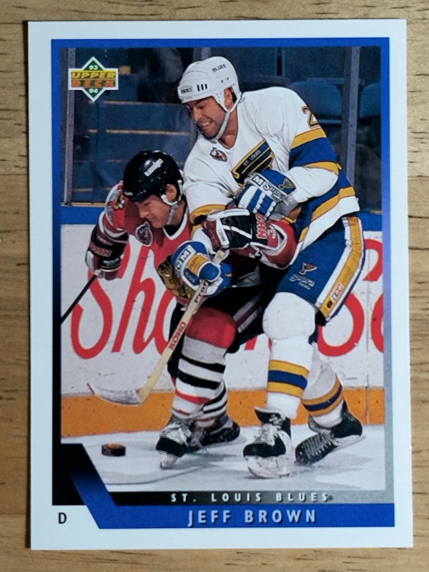 1993-94 Upper Deck #130 Jeff Brown