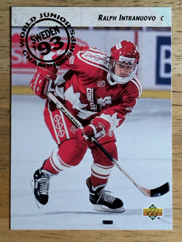 1993-94 Upper Deck #253 Ralph Intranouvo WJC RC