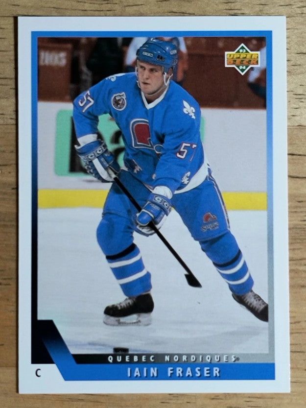 1993-94 Upper Deck #337 Iain Fraser RC