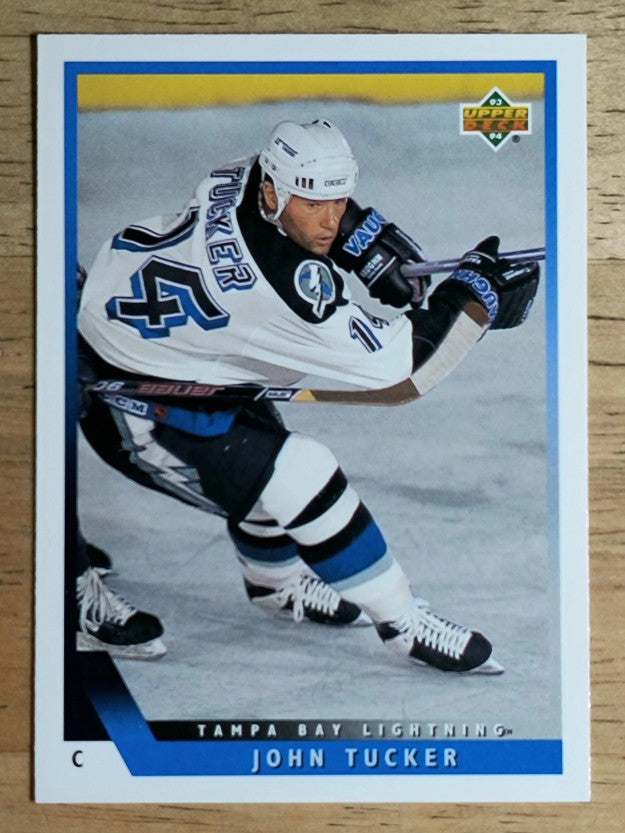 1993-94 Upper Deck #409 John Tucker