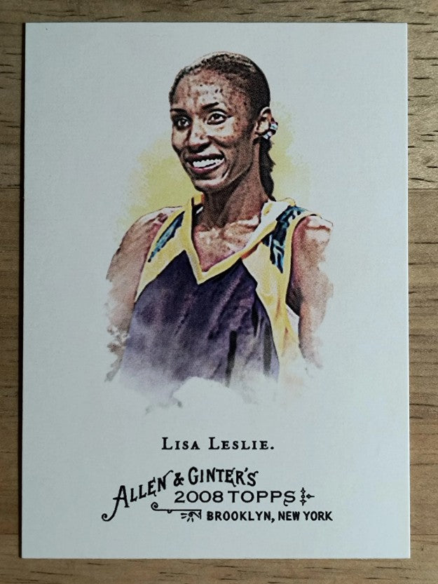 2008 Topps Allen and Ginter #247 Lisa Leslie