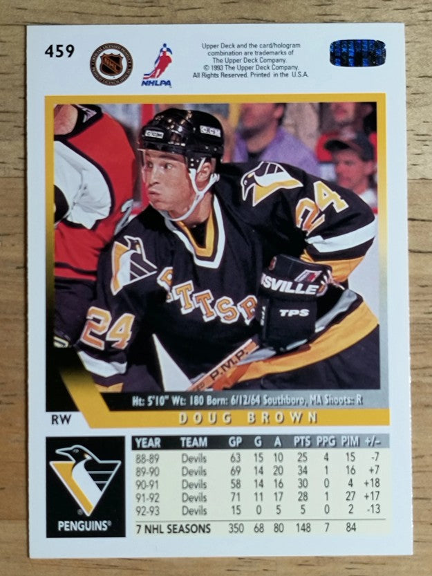 1993-94 Upper Deck #459 Doug Brown
