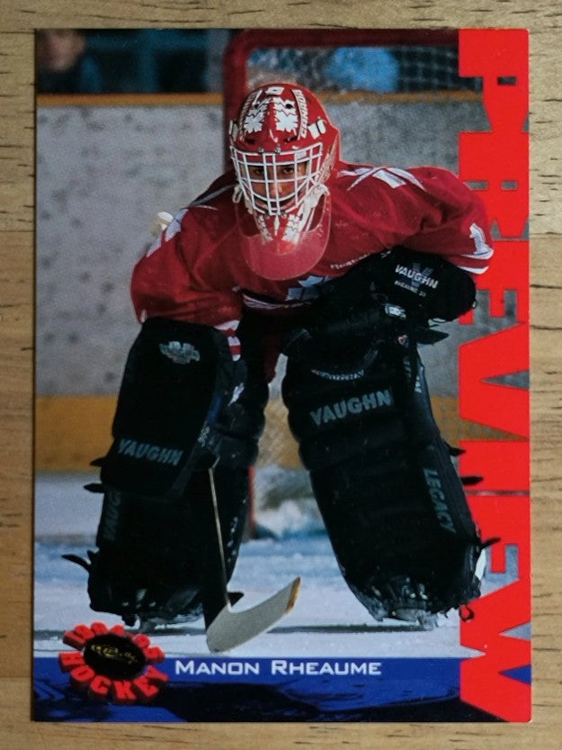 1994 Classic Previews #HK4 Manon Rheaume (EX)