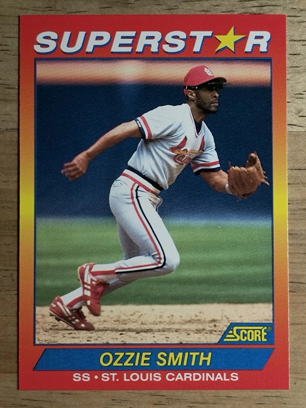 1992 Score 100 Superstars #47 Ozzie Smith