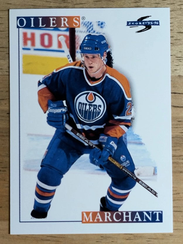1995-96 Score #34 Todd Marchant