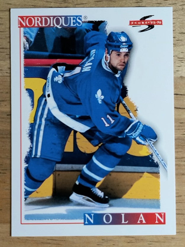 1995-96 Score #83 Owen Nolan