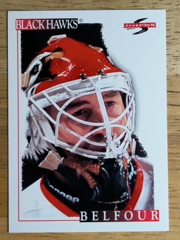 1995-96 Score #87 Ed Belfour