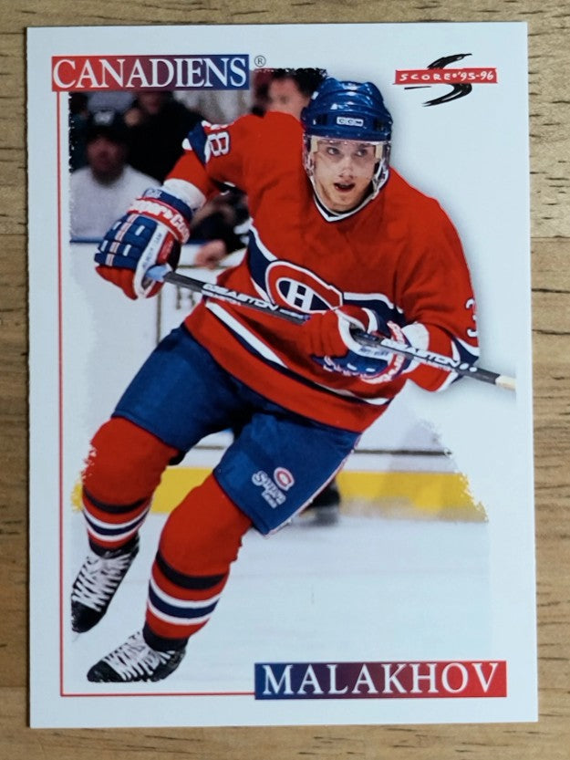 1995-96 Score #117 Vladimir Malakhov