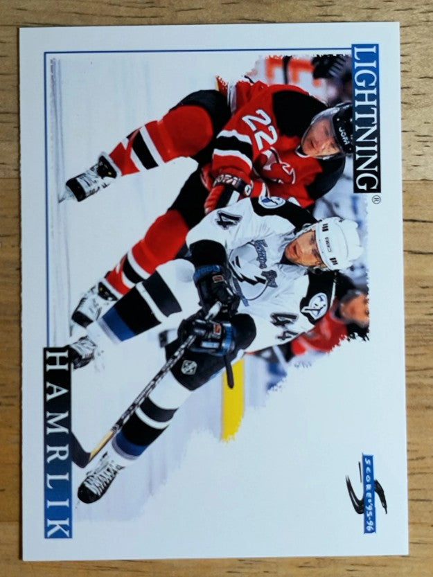 1995-96 Score #185 Roman Hamrlik