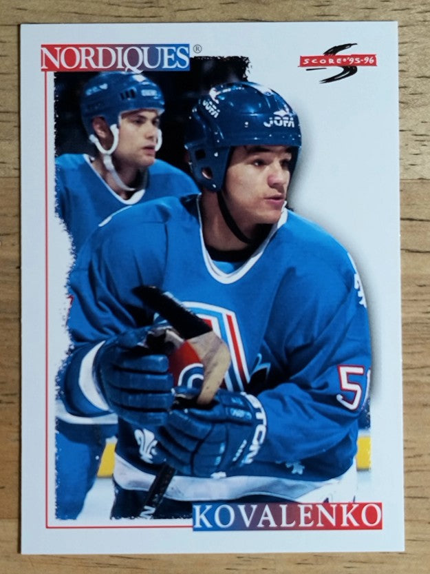1995-96 Score #253 Andrei Kovalenko