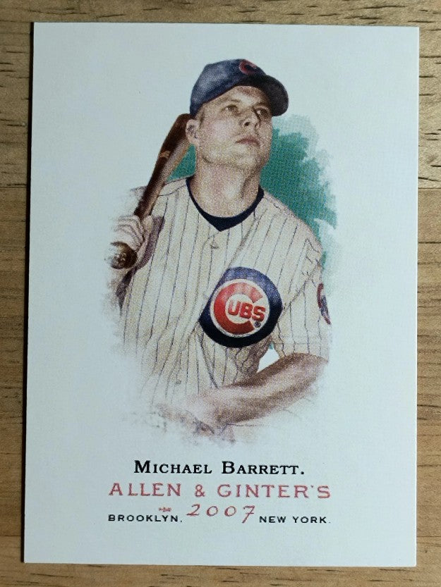 2007 Topps Allen and Ginter #159 Michael Barrett SP