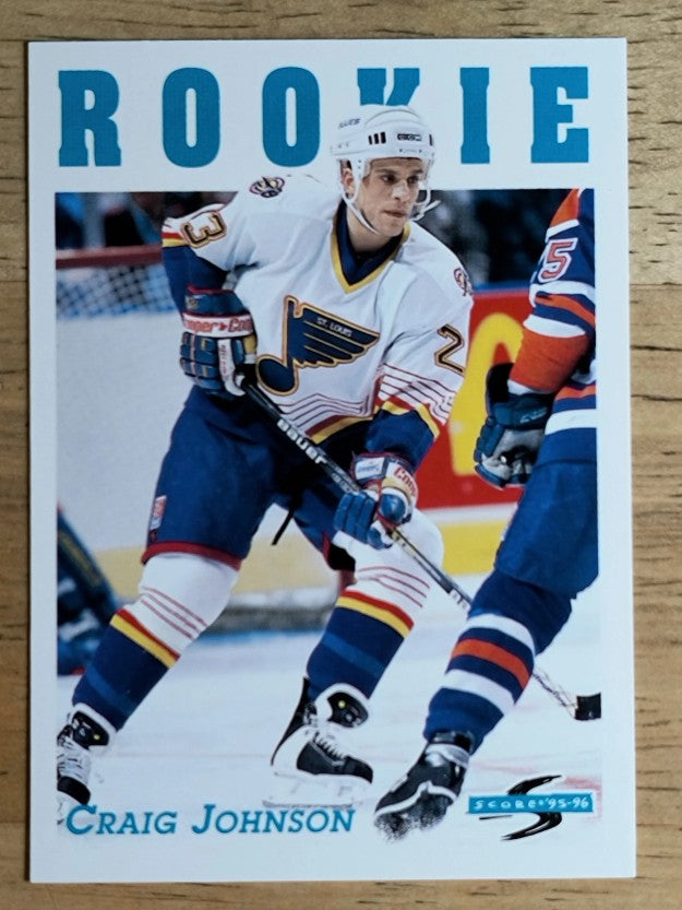 1995-96 Score #292 Craig Johnson